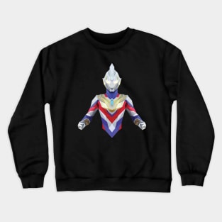 Ultraman Trigger Multi-Type (Low Poly Art) Crewneck Sweatshirt